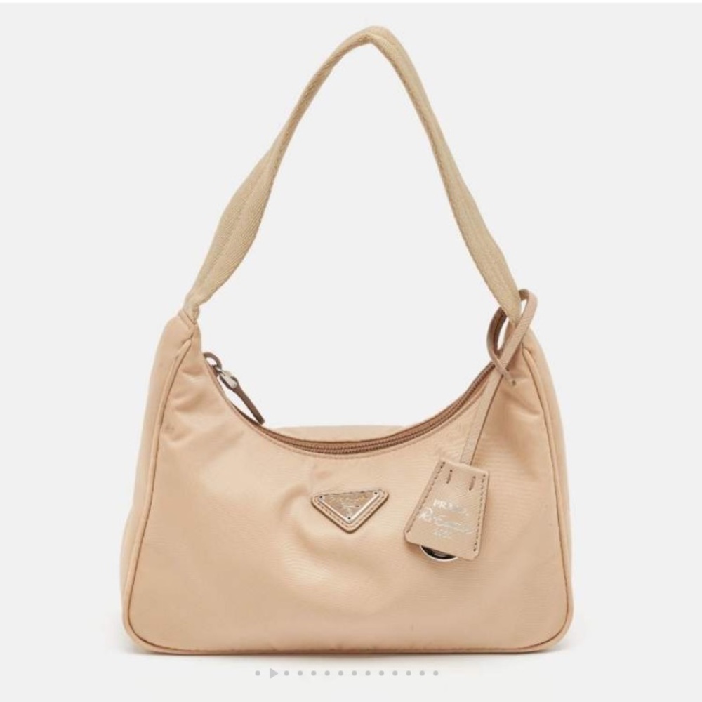 Prada Re-Edition 2000 Beige Nylon